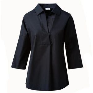AKRIS PUNTO
Kimono-Sleeve Blouse, Black US 6